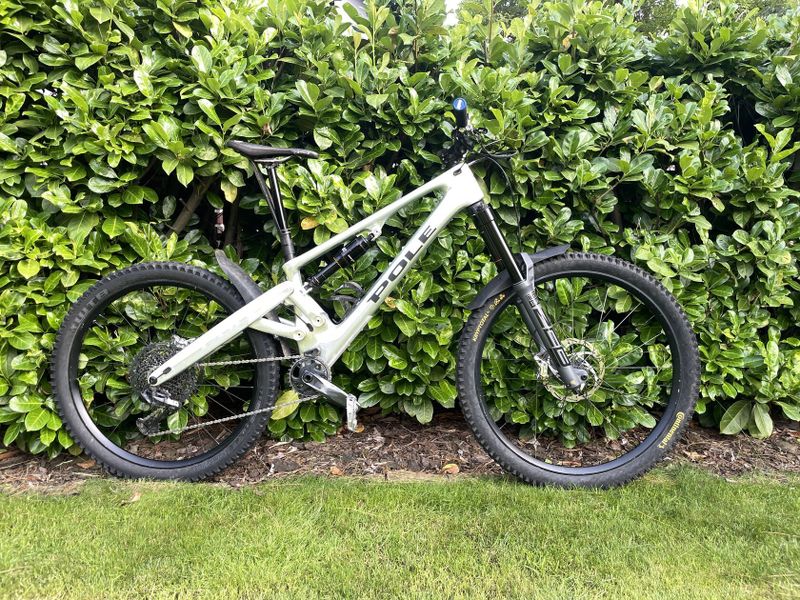 Rám s tlumičem Pole Vikkela, 29" nebo mullet enduro - freeride - DH, 190mm, pro vidlici 180-200mm
