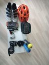 Cyklo výbava v balíčku nebo jednotlivě – helma, boty, pumpa, -