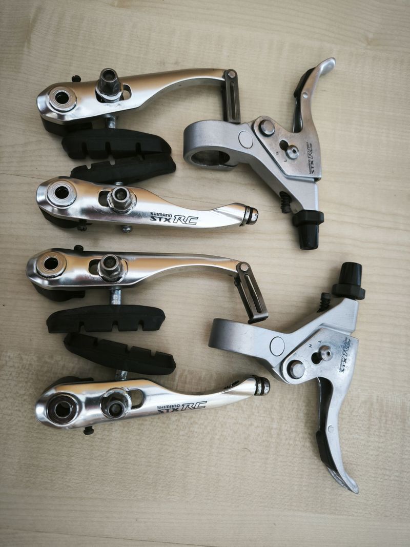 Shimano STX RC brzdy + páky top stav