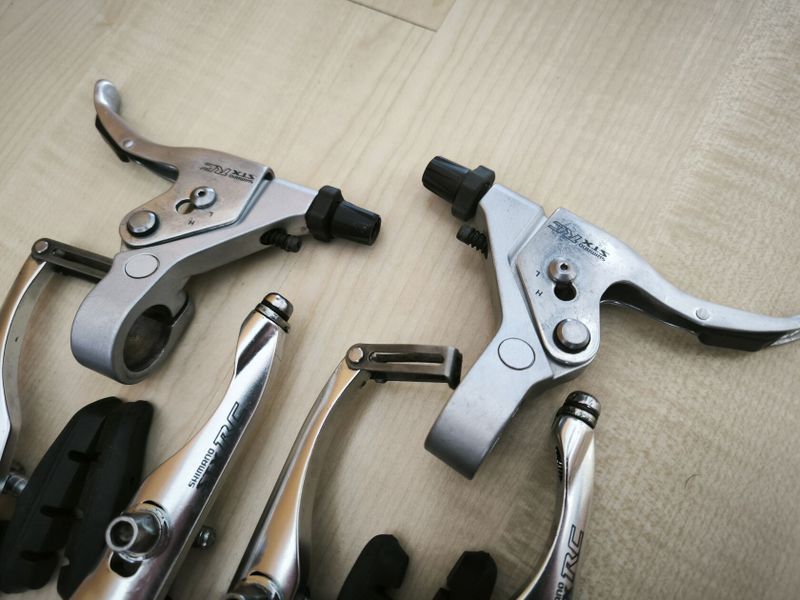 Shimano STX RC brzdy + páky top stav