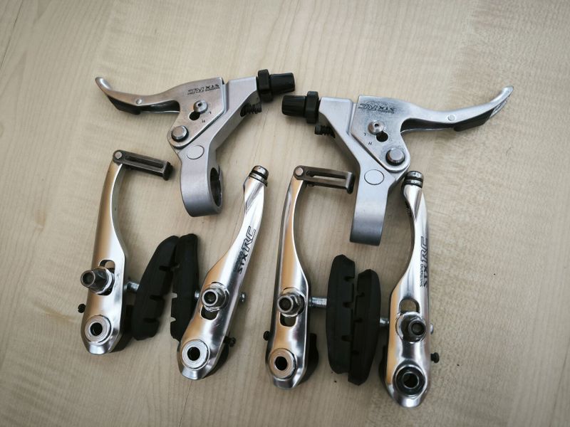 Shimano STX RC brzdy + páky top stav