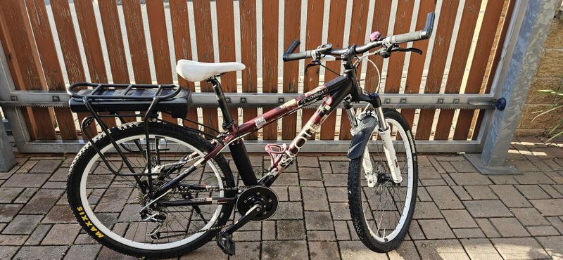 MTB SCOTT CONTESSA 10 - přestavba e-bike