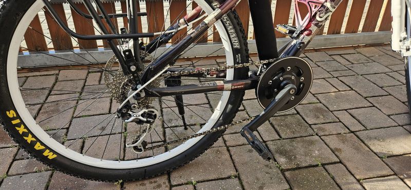 MTB SCOTT CONTESSA 10 - přestavba e-bike