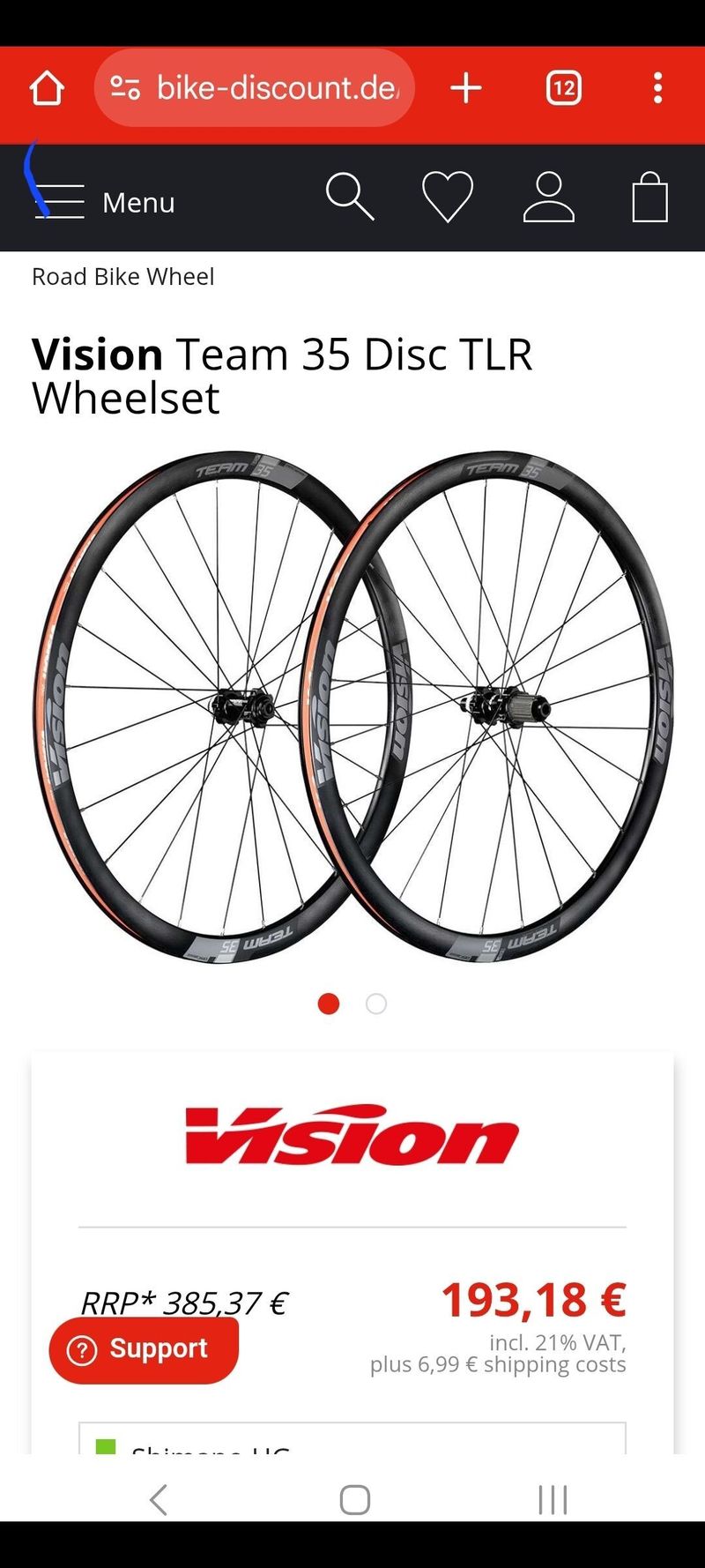 Vison Team 35, z nového kola
