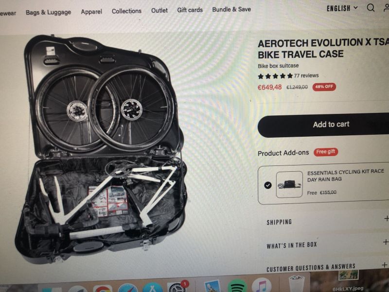 Scicon bike bag