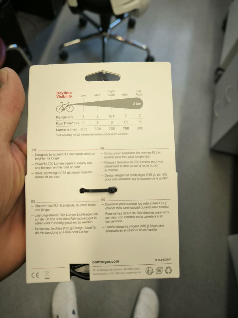 Světlo Bontrager Ion Comp R