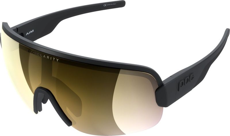 POC Aim - Uranium Black/Clarity Sunny Gold