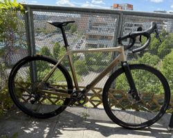 Karbonové Gravel kolo Van rysel