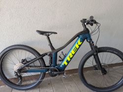 TREK elektrické horské kolo Powerfly FS 4 625W Gen 2 2022 Dark Aquatic/ Trek Black