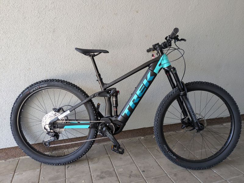 TREK Rail 5 500W Gen 3 Matte Trek Black/Miami Green