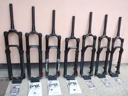 Nové vidlice Fox, Rock Shox, SR Suntour