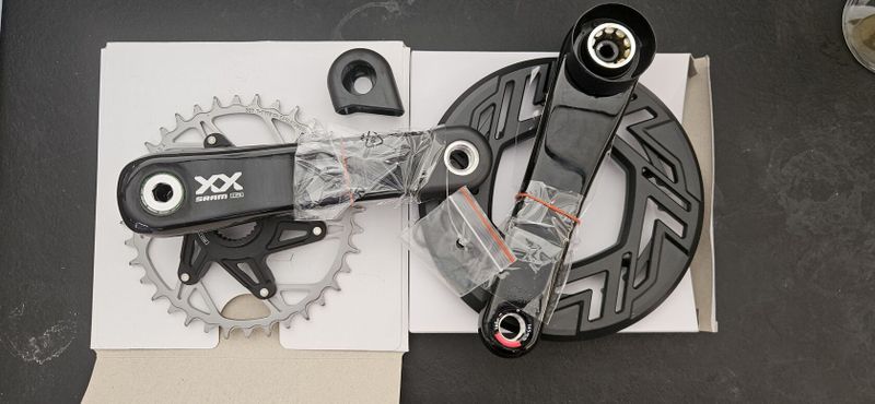165mm kliky Sram XX Transmission ISIS Bosch