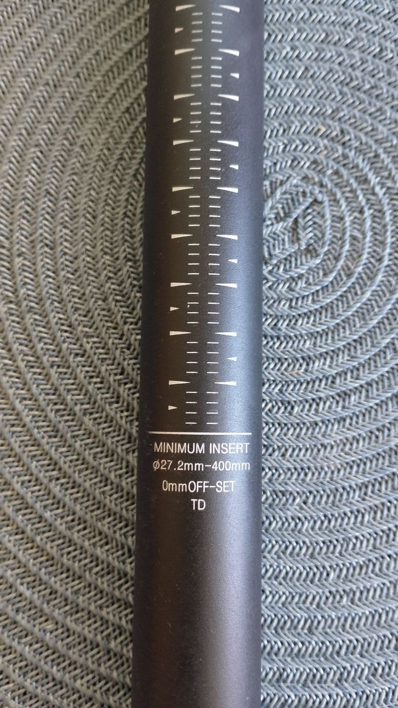 Prodám sedlovku PRO Lt 27.2 x 400, 0 offset