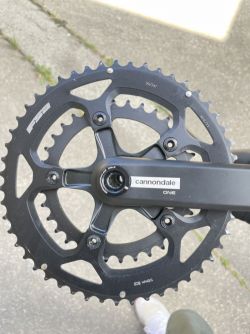 Cannondale One kliky 175 mm s převodníky 50/34 zubů