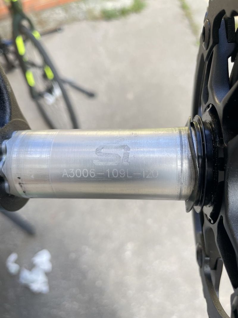 Cannondale One kliky 175 mm s převodníky 50/34 zubů