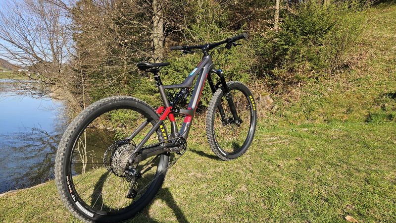 Nový* full ORBEA Occam H20 LT, FOX Performance 150 mm, groupset SLX, kola 29" Race Face