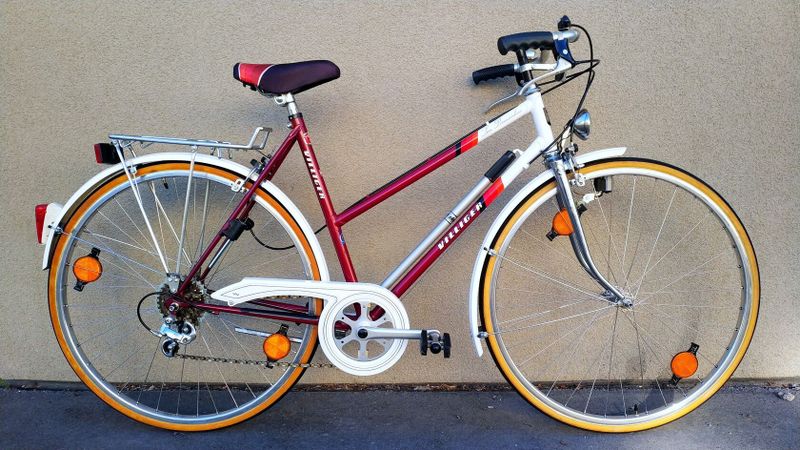 retro dámské kolo Villiger San Bernardino 1988 perfektní stav