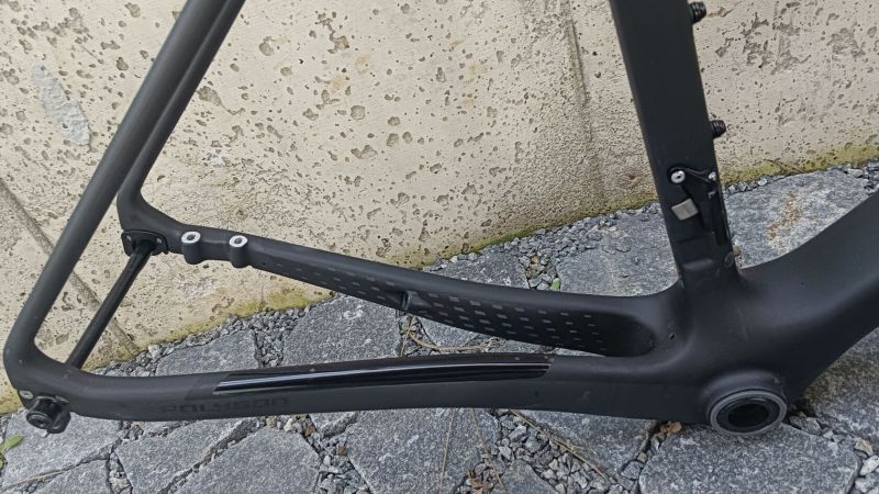 silniční celokarbonový rámová sada na diskové brzdy Polygon Stratos S8 Disc vel.50cm