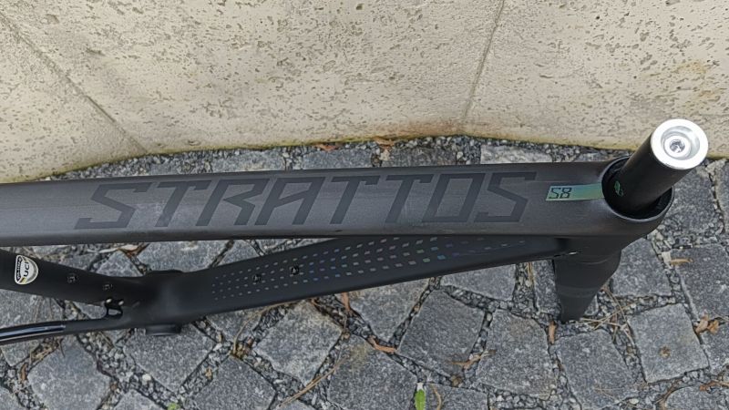 silniční celokarbonový rámová sada na diskové brzdy Polygon Stratos S8 Disc vel.50cm