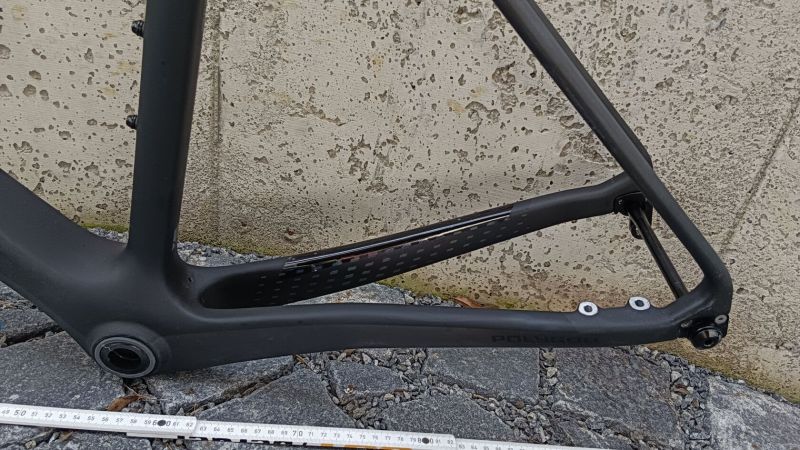silniční celokarbonový rámová sada na diskové brzdy Polygon Stratos S8 Disc vel.50cm