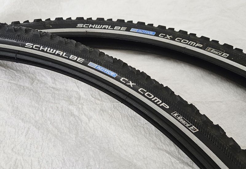2 x Cross Schwalbe CX Comp, K-Guard 28 x 1,5