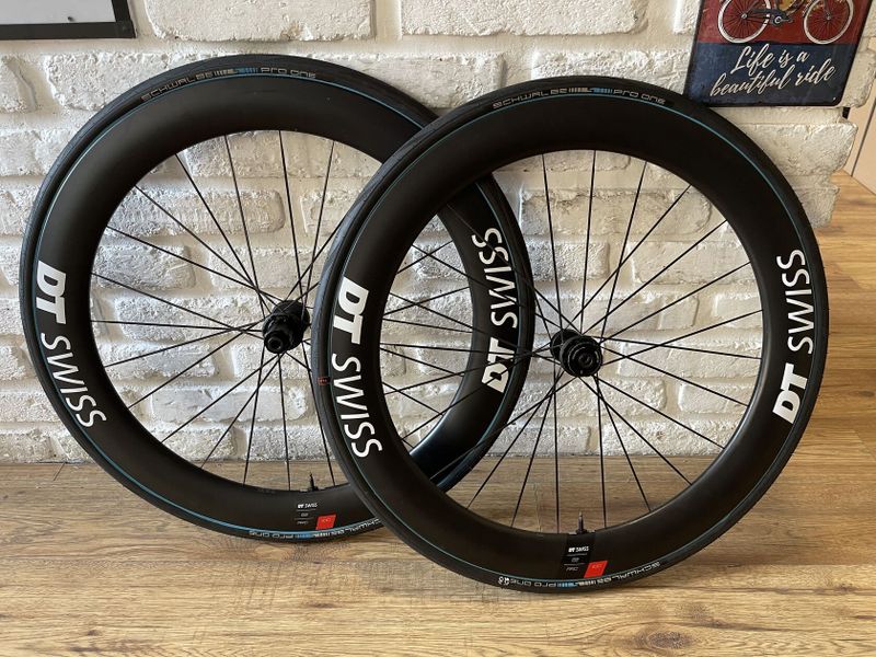 Nová zapletená kola DT SWISS ARC 1100 Dicut 62 DB