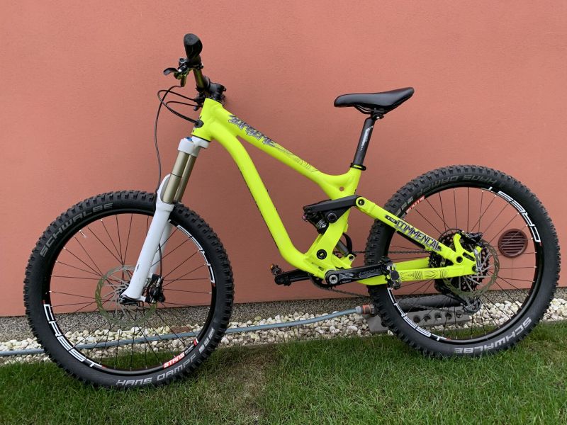 Dětské endurové kolo 24, Commencal supreme perfektní stav