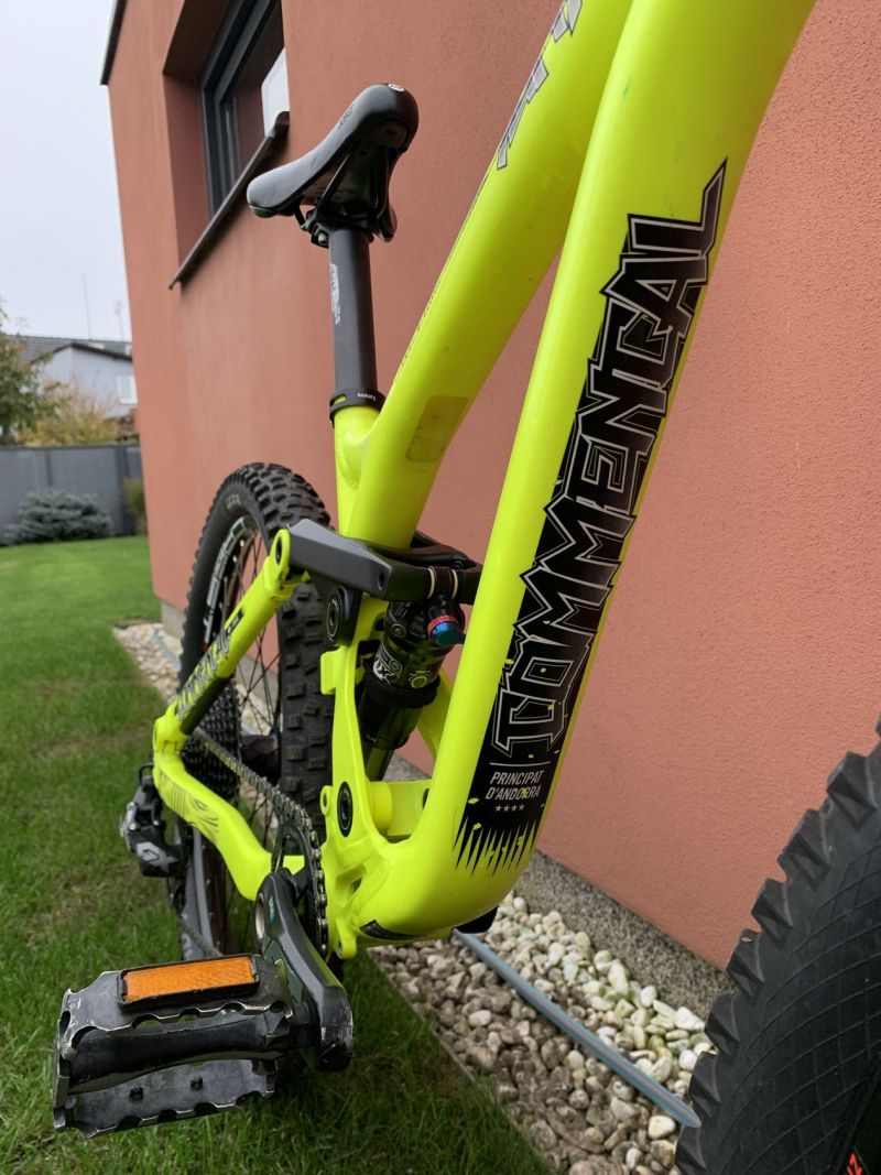 Dětské endurové kolo 24, Commencal supreme perfektní stav