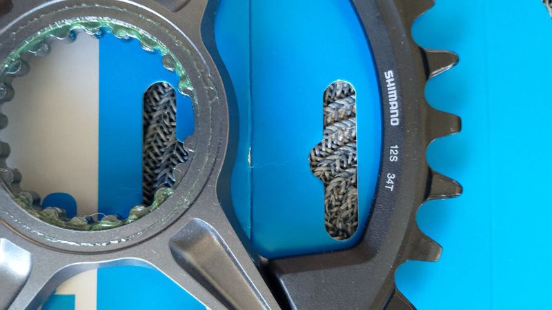 Prodám nový převodník na 1x12s Shimano SLX 7100, 34zubů REZERVACE