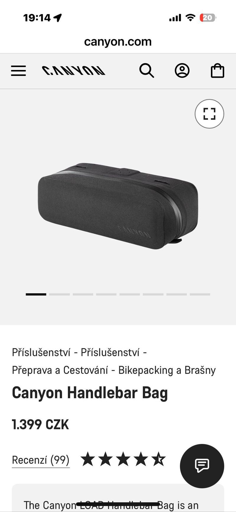 Canyon Handlebar Bag