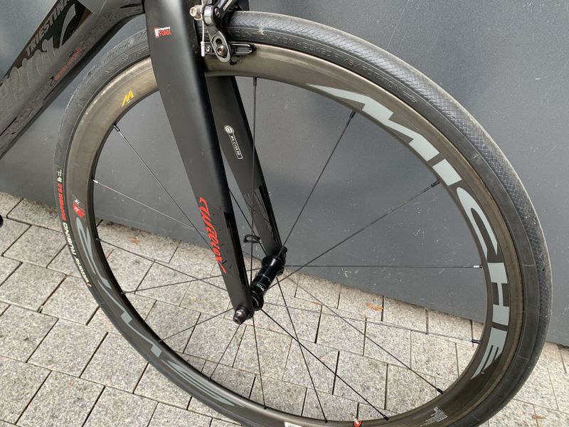 Wilier Cento 1 SR - Sram - kola Miche SWR Italia Carbon (PC kol 49000,-kč) - 54 cm - stav 10/10