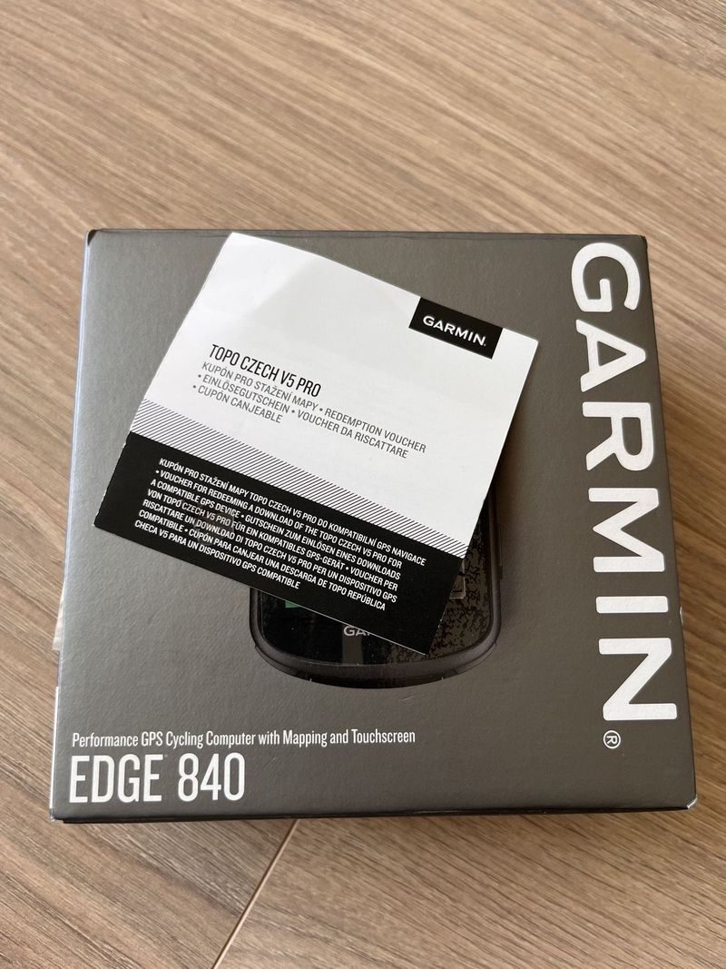 Garmin Edge 840 + TOPO Czech PRO mapy