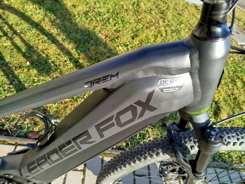 eMTB LEADER FOX OREM 2022, motor Panasonic, baterie 720Wh, 4116km