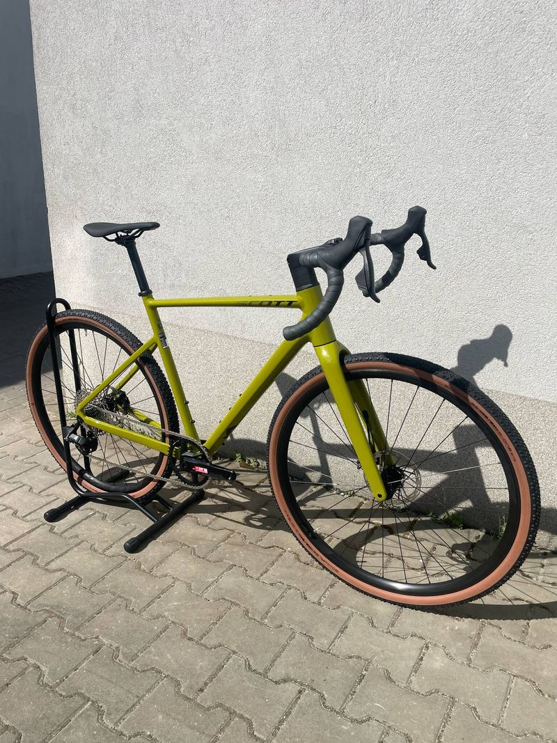 Nové gravel kolo SCOTT SPEEDSTER GRAVEL 10 velikost L zelená