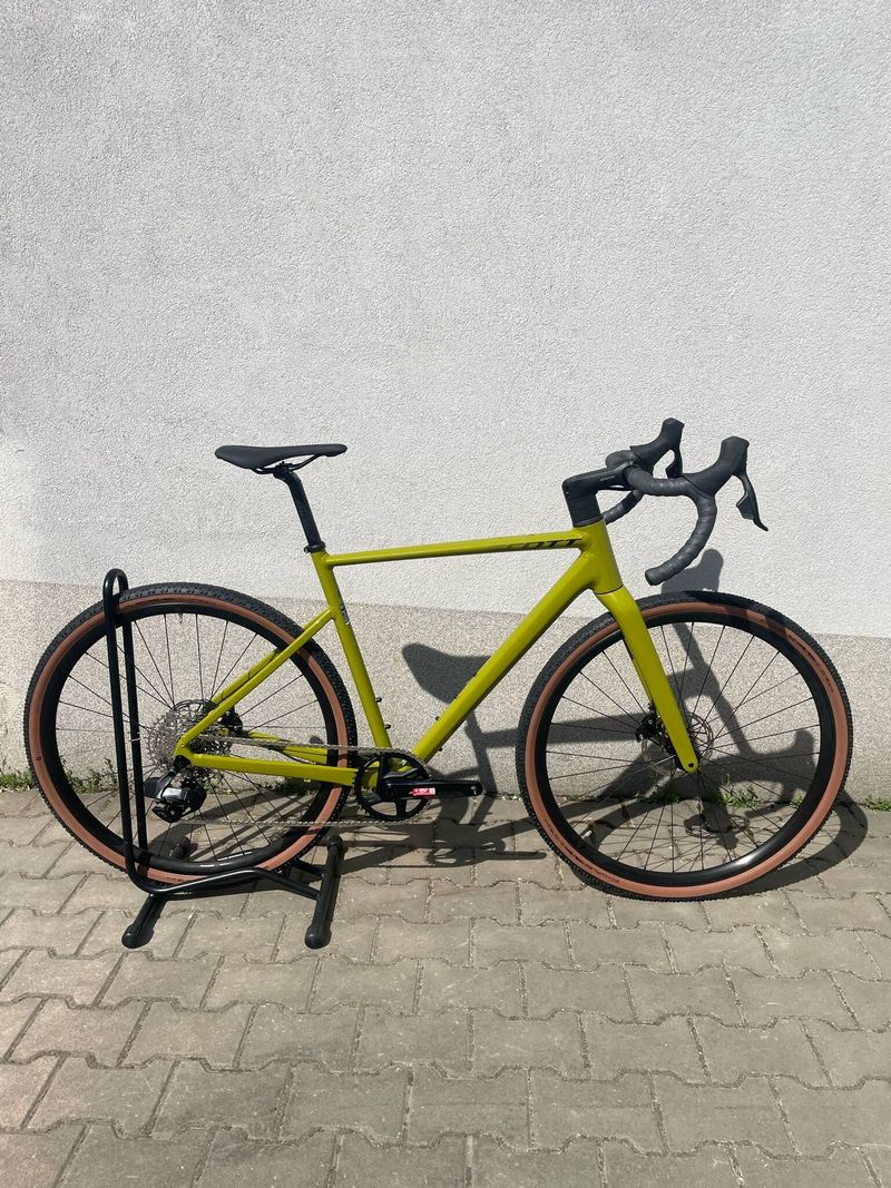 Nové gravel kolo SCOTT SPEEDSTER GRAVEL 10 velikost L zelená