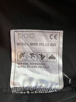 POC SPINE VPD 2.0 VEST, BLACK