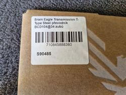 Nový převodník Sram 34 zubů, T-type, Eagle, BCD 104