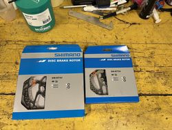 Brzdové kotouče Shimano SM-RT 54 180/160 CL