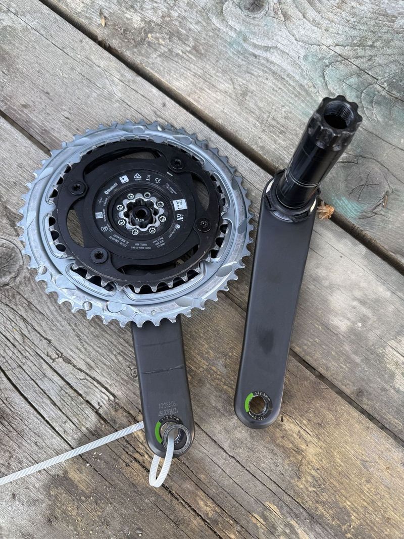 Sram force + quarq wattmetr 