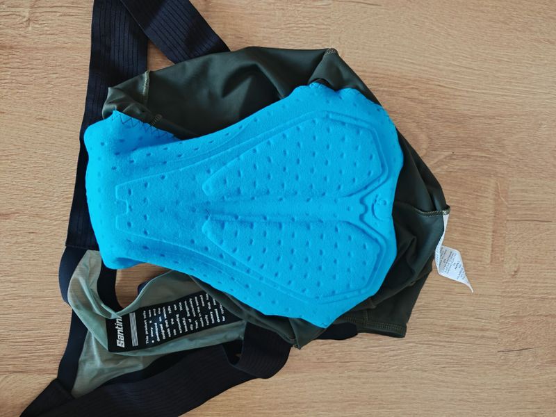 Pánský dres Redux Vigor a cyklo kalhoty Santini M
