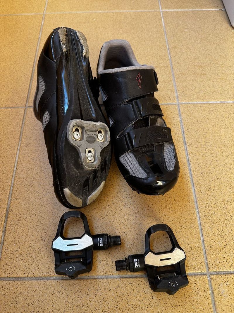 Tretry Specialized 43,5 + Pedály Keo 2 Max