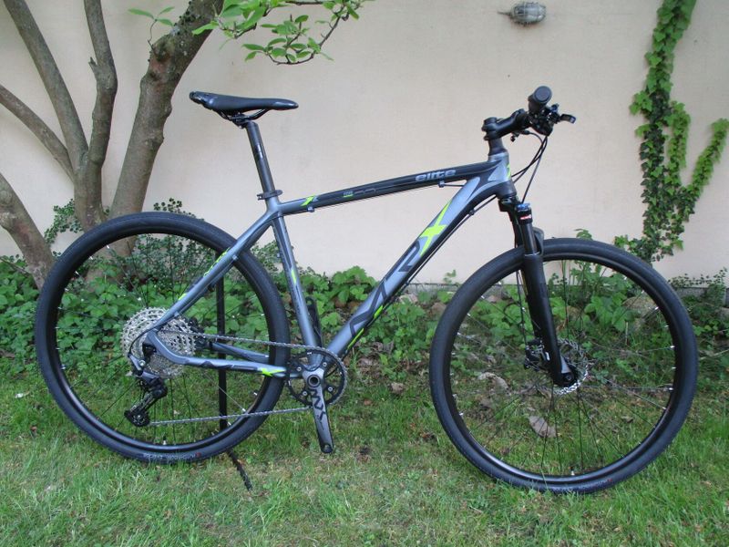 Nové lehké krosové kolo MRX Elite 19,5", vzduchová vidlice Suntour NRX, Shimano Deore 1x11