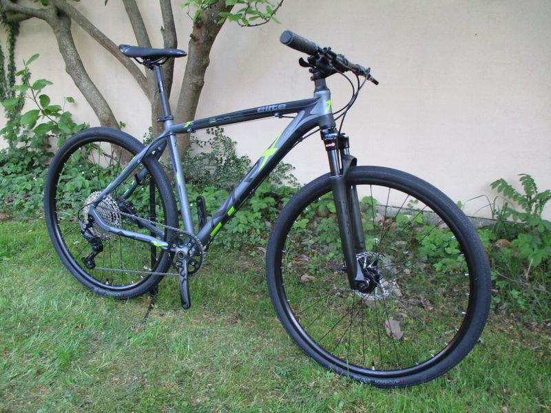 Nové lehké krosové kolo MRX Elite 19,5", vzduchová vidlice Suntour NRX, Shimano Deore 1x11