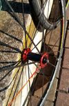 Mavic Ksyrium SL - zapl. Alu kola silniční, ráfkové brzdy, váha jen 1485 g. 