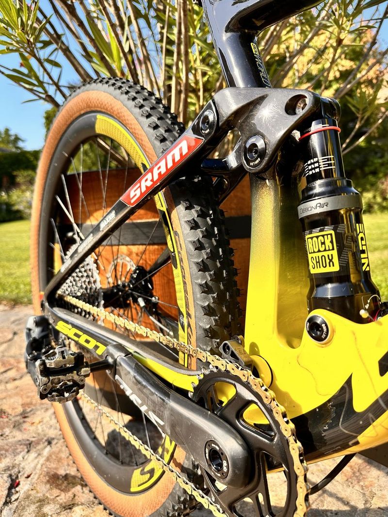 Scott Spark World cup AXS XX1 2020 black/yellow