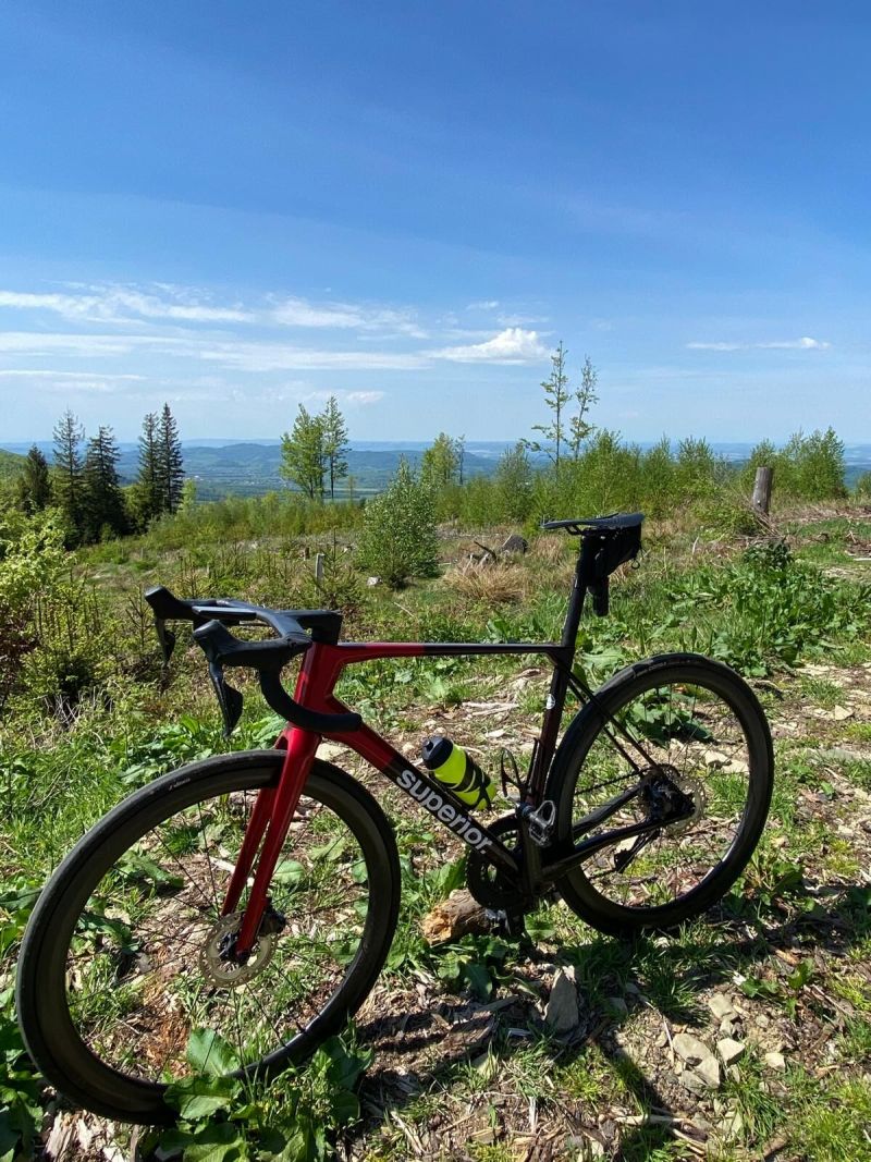 Prodám Superior X-Road 9.8 GF, Sada Shimano Ultegra 2x12 Di2, kombo řídítka ONE