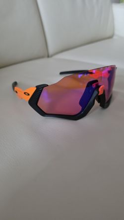 Oakley flight jacket prizm trail