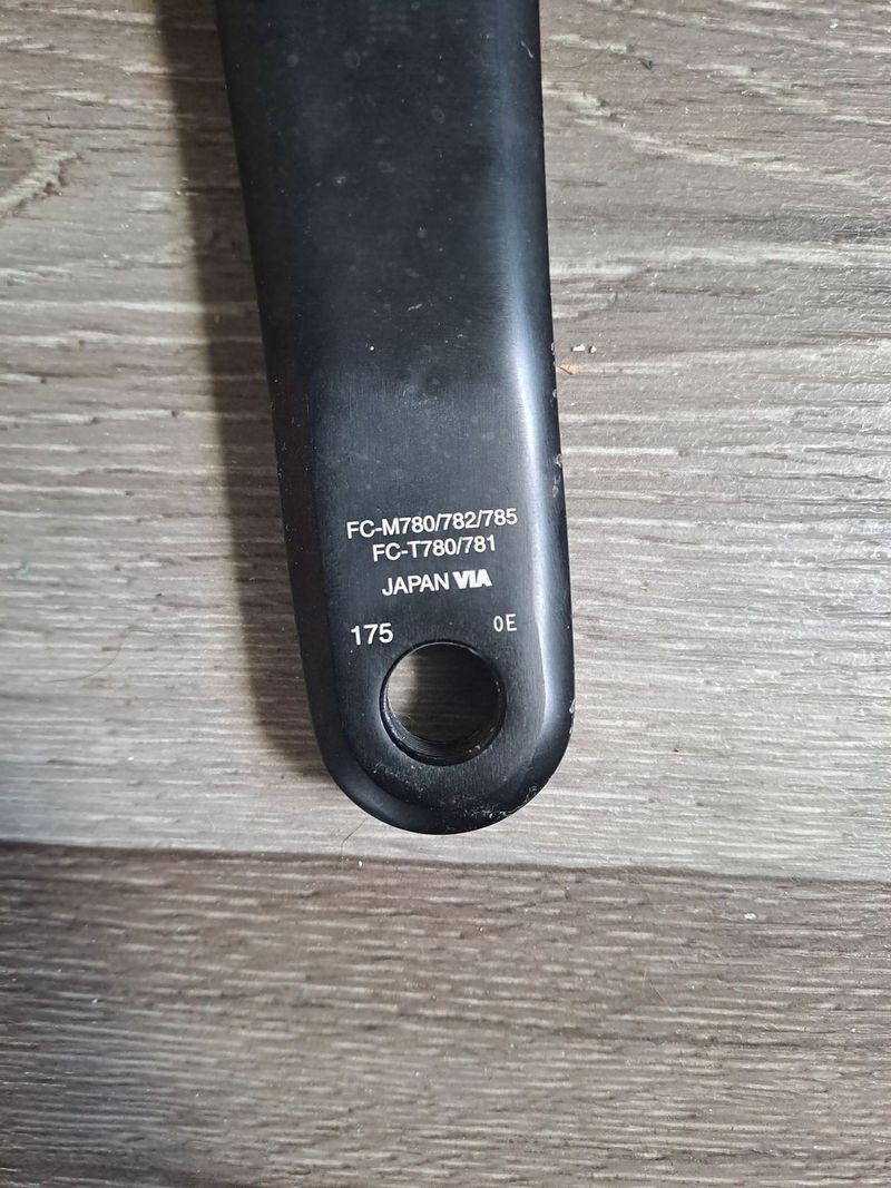 Kliky Shimano XT m785 175mm
