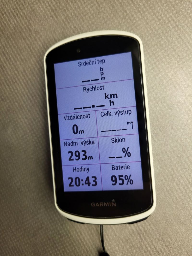 Mapový Garmin Edge 1030