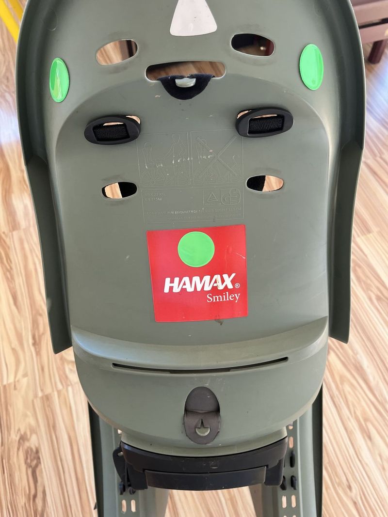 dětská sedačka na kolo Hamax Smiley
